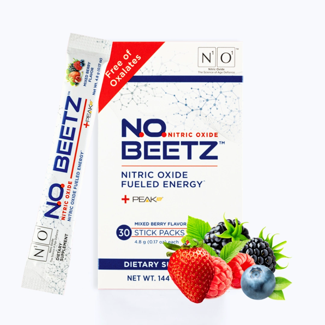 N.O. Beetz nitric oxide beetroot drink supplement from N1O1