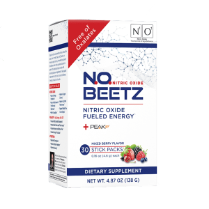 Nitric Oxide N.O. Beetz supports healthy blood circulation and blood pressure by Dr. Nathan Bryan