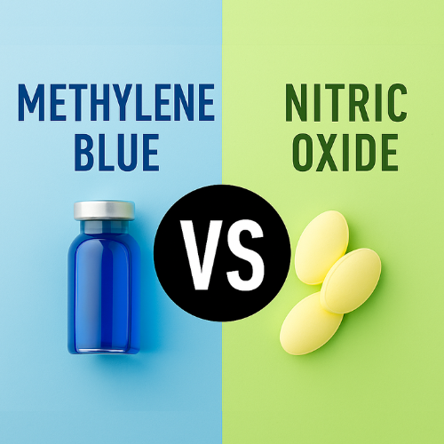 methylene blue vs nitric oxide benefits